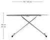 SensaHome strijkplank – Opklapbare strijktafel met houder Productafbeelding-voorbeeld 6