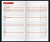 2026 Rido Taschenkalender TM 11 A6 sw Produktbild-Vorschau 2