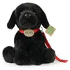 Rappa Plüsch Hund Labrador schwarz 28 cm umweltfreundliches Produktbild-Vorschau 1