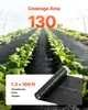 VEVOR Unkrautvlies 0,4x30,5 m Gartenvlies 90 g/㎡, Produktbild-Vorschau 3