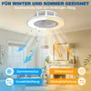 JOIEYOU Moderner LED Deckenventilator mit Licht und Produktbild-Vorschau 5