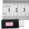 Schwarz - USB Type C Stecker auf ios Buchse 8-pin Adapter Produktbild-Vorschau 2