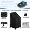 Tuinstoelhoes – 72 x 92 x 120 cm – waterdicht – 210D Productafbeelding-voorbeeld 6