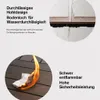 Collage showing close-ups of decking material with text overlays highlighting its features. Náhled obrázku produktu