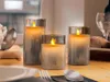 3er-Set LED-Echtwachs-Kerzen im Glas Produktbild-Vorschau 5