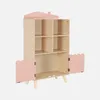 sweeek - Kinderbücherregal, 2 Türen und 4 Regale - Rosa Produktbild-Vorschau 4