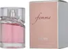 A bottle of Hugo Boss Boss Femme Eau de Parfum and its packaging are displayed. Podgląd zdjęcia produktu
