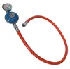 Gas Schlauch + Druckminderer inkl. Manometer Gasregler Produktbild-Vorschau 8