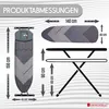Bügelbrett, Bügeleisen Ablage, Bügelbrettbezug 40x140cm, Produktbild-Vorschau 8