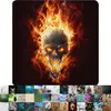 Sanilo Badematte Totenkopf in Flammen 53 x 53 cm Produktbild-Vorschau 1