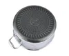 The bottom of a stainless steel pot with a honeycomb pattern on the base. Produktbild-Vorschau