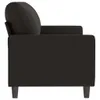 vidaXL 3-Sitzer-Sofa Schwarz 180 cm Samt Produktbild-Vorschau 4