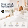 Komfortec Premium Bettwäsche 155x220 cm Bettbezug + 80x80 Produktbild-Vorschau 4