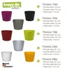 Kunststoff Blumentopf Florenz anthrazit Ø 16,5 cm Höhe 13,5 Produktbild-Vorschau 4