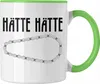 Trendation - Hätte Hätte Fahrradkette Tasse Geschenk für Produktbild-Vorschau 1