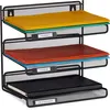 relaxdays 10028948_46 relaxdays Briefablagen-System schwarz Náhled obrázku produktu 1
