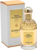 A product shot of a Guerlain Aqua Allegoria Forte Bosca Vanilla Eau de Parfum bottle and its packaging. Voir les images du produit