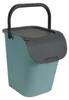 Poubelle de Tri 40L empilable avec poignée - Vert d'eau - Voir les images du produit 1