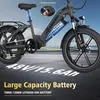 ECORUSH E Bike Herren Damen,48V15.6Ah,E-Bike 20 * 4.0 Produktbild-Vorschau 3