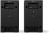 The back view of two black LG speakers. Anteprima dell’immagine prodotto