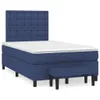 Boxspringbett mit Matratze Blau 120x200 cm Stoff Produktbild-Vorschau 1
