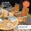 CASARIA® Table De Jardin Extensible Type Papillon 150-200 Voir les images du produit 2