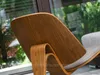 Poltrona di design DAHL - noce / beige Anteprima dell’immagine prodotto 11