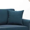 vidaXL Cuscino decorativo 2 pz. Velluto blu 40x40 cm Anteprima dell’immagine prodotto 5