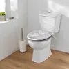 Sedile WC in MDF Coperchio Cerniere in metallo WC Sedile WC Anteprima dell’immagine prodotto 5