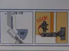 Diagrams showing how to install a cabinet hinge. Produktbild-Vorschau