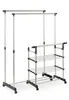 Relaxdays Kleiderständer, rollbar, verstellbar, Produktbild-Vorschau 8