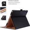 Leder Hülle mit Stifthalter für iPad 9.7 Zoll 2018/2017 Produktbild-Vorschau 4