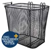 Fahrradkorb Hinten abnehmbar 35x23x32cm Fahrrad Korb XXL Produktbild-Vorschau 8