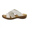 Rieker Ciabatta da donna Bianco/Oro Anteprima dell’immagine prodotto 31