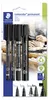 STAEDTLER® 60 BK Lot de marqueurs Lumocolor, 4 pièces Voir les images du produit 2