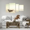 Bild auf Leinwand - Leinwandbild - 4 Teile - £ódŸ Wrack Produktbild-Vorschau 6