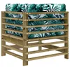 vidaXL Ecksofa mit Kissen Kiefernholz Imprägniert -  Produktbild-Vorschau 13