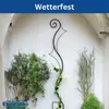 DanDiBo Rankhilfe Garten Metall Schwarz Riva Rankgitter für Produktbild-Vorschau 5
