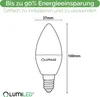 LUMILED 6 Stück LED E14 B35 Kerzenlampe 8W ersetzt 60W 230V Produktbild-Vorschau 7