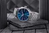 A watch is displayed on a dark stone surface with a textured background. Produktbild-Vorschau