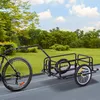 Fahrradanhänger klappbar, Lastenanhänger Stahl, Produktbild-Vorschau 1