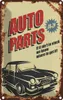 vianmo Blechschild 30x20 cm Auto Parts 00-24 Service Garage Produktbild-Vorschau 1