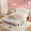 Polsterbett mit LED-Beleuchtung, 140x200 cm, Doppelbett mit Produktbild-Vorschau 4