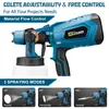 Gisam Akku-Farbspritzpistole HVLP, 1000ml, 210W, 18V, Blau, Produktbild-Vorschau 2