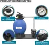 Wiltec Sandfilteranlage 550 W mit 38l Filtertank und Produktbild-Vorschau 3