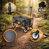 BigDean Bollerwagen faltbar bis 80kg Grau/Schwarz | Produktbild-Vorschau 2