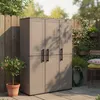 Dmora Armadio da Esterno Amordel 37x102x163h cm Grigio, 3 Anteprima dell’immagine prodotto 1