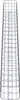 Gabionový sloup, čtvercový 22 cm x 22 cm, 200 cm vysoký, MW Náhled obrázku produktu 3