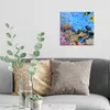 DEQORI Glasbild Echtglas 30x30 cm 'Lebensraum Korallenriff' Produktbild-Vorschau 3