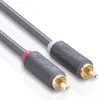 Ugreen Premium Audiokabel 2RCA Stecker zu Stecker 1m - Grau Produktbild-Vorschau 5
